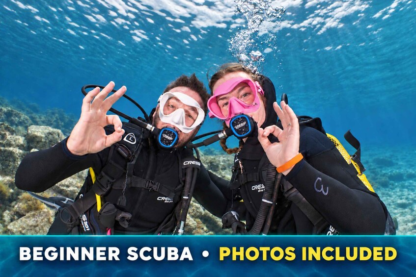Lanzarote: Beginner Dive with Free Photos & Videos 1