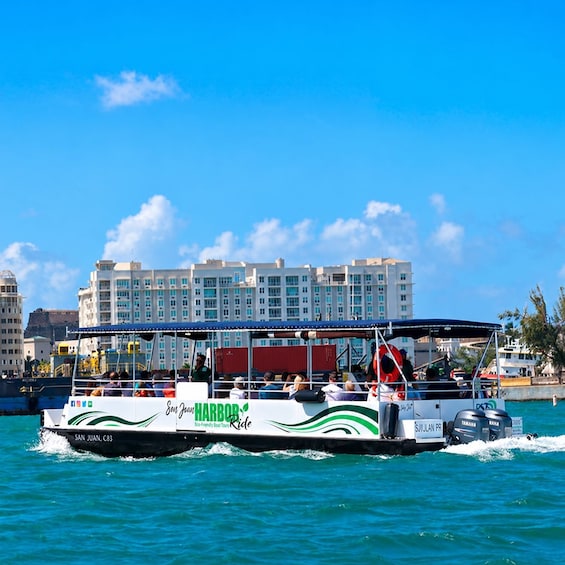 Picture 3 for Activity San Juan: Old San Juan Sunset Cruise with Drinks & Transfer 2