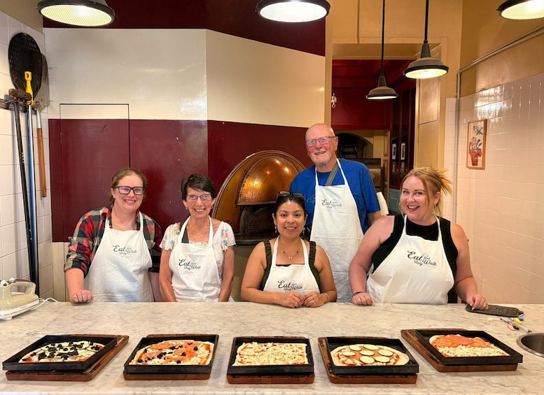 Picture 15 for Activity Rome: Pizza and Tiramisu Cooking Class with Wine 4