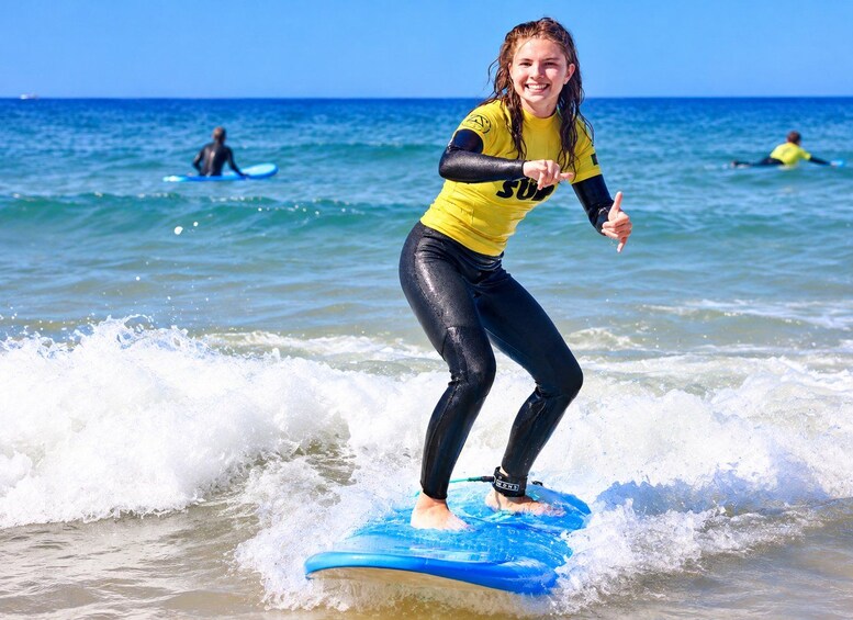 Albufeira: Beginner Surf Lesson at Galé Beach 1