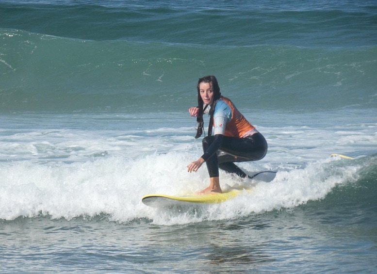 Sintra: 2-Hour Group Surf Lesson at Praia Grande 1