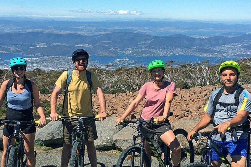 Easy Bike Tour - Mt Wellington Summit Descent & Rainforest Ride 3