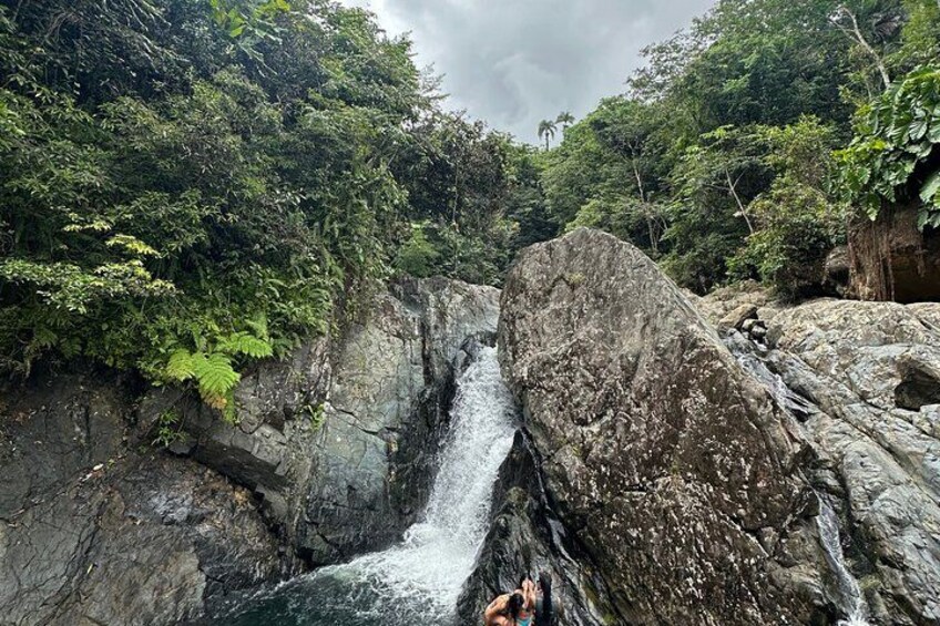 El Yunque Rainforest Waterslides, Waterfalls and Rope Swing 3