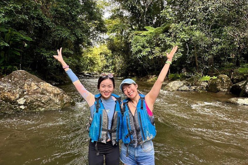 El Yunque Rainforest Waterslides, Waterfalls and Rope Swing 2