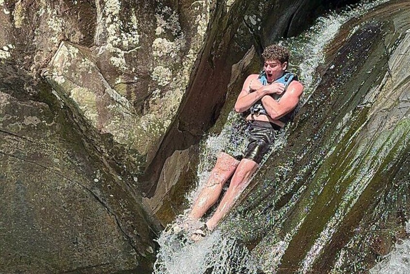 El Yunque Rainforest Waterslides, Waterfalls and Rope Swing 5