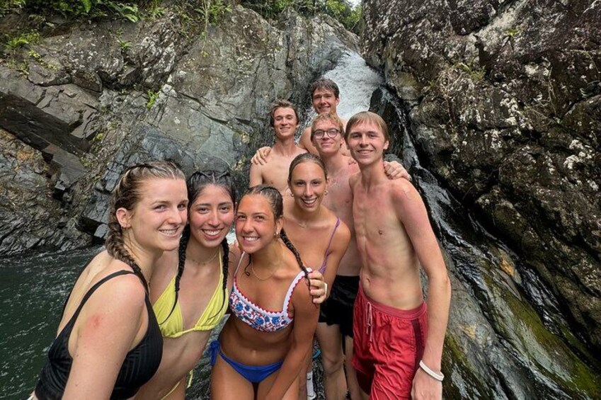 El Yunque Rainforest Waterslides, Waterfalls and Rope Swing 2
