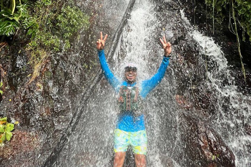 El Yunque Rainforest Waterslides, Waterfalls and Rope Swing 2