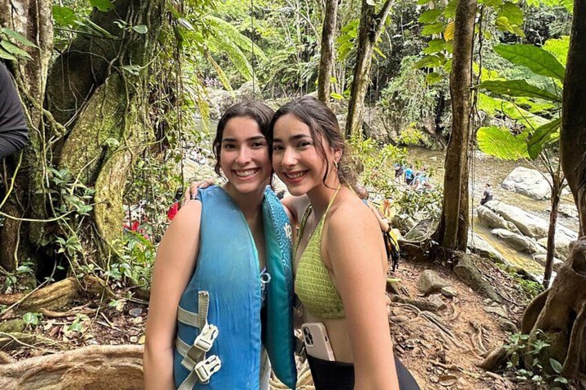 El Yunque Rainforest Waterslides, Waterfalls and Rope Swing 5