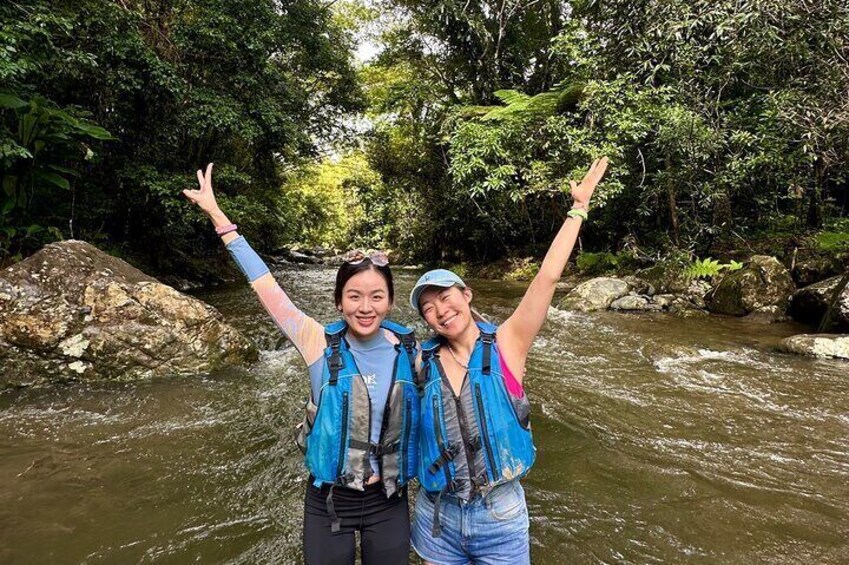 El Yunque Rainforest Waterslides, Waterfalls and Rope Swing 2