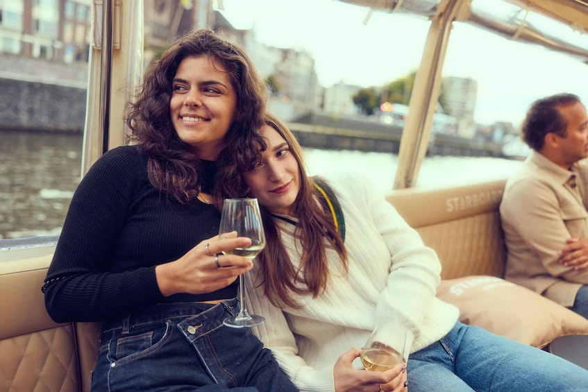 Picture 13 for Activity Amsterdam: Cheese Tasting Canal Cruise with Unlimited Drinks 3