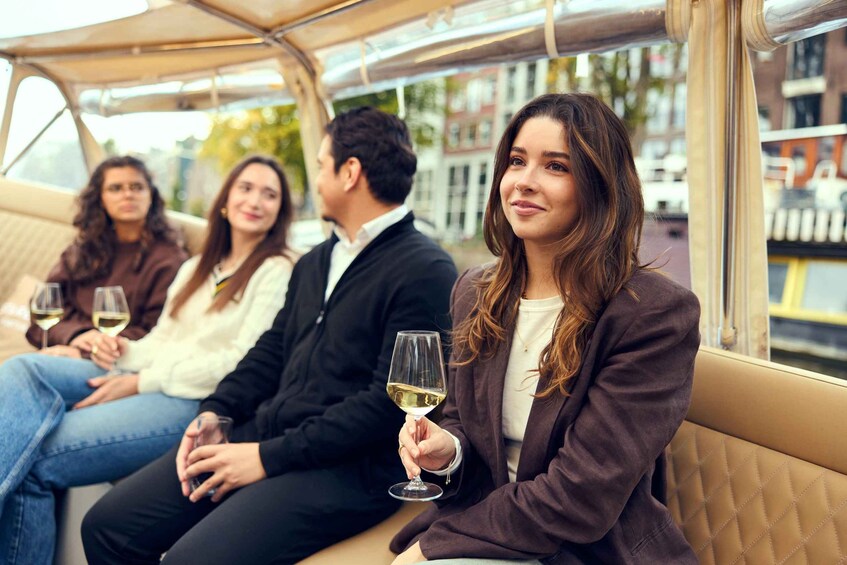 Picture 2 for Activity Amsterdam: Canal Booze Cruise with Unlimited Drinks Option 2