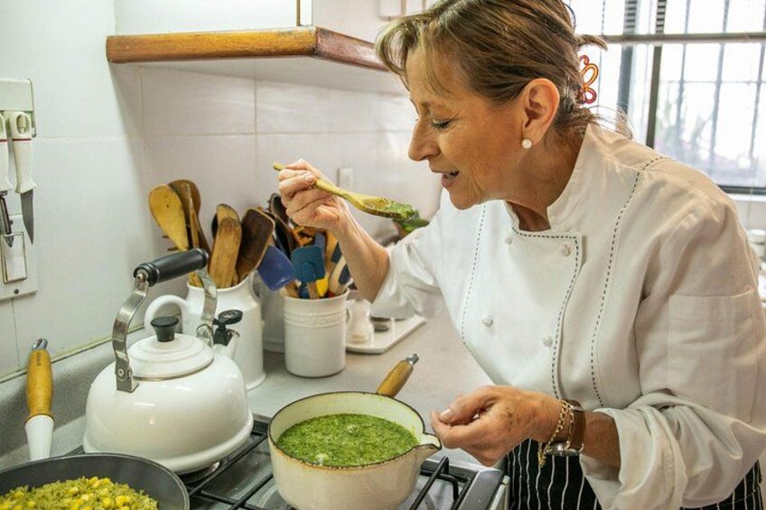 Market Tour and Home Cooking Class in Mexico City with Margarita 5