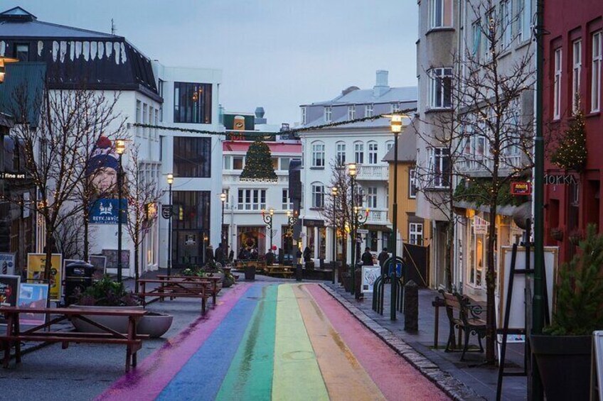 Reykjavik downtown