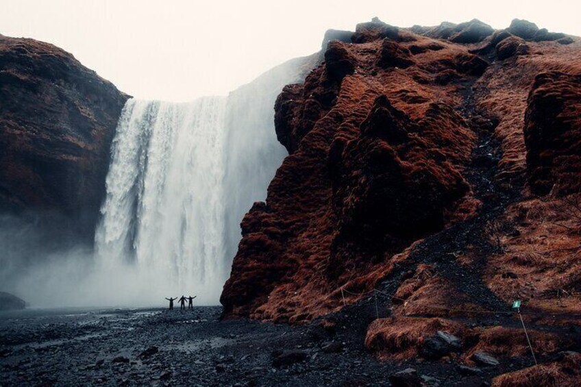 Skógafoss waterfall