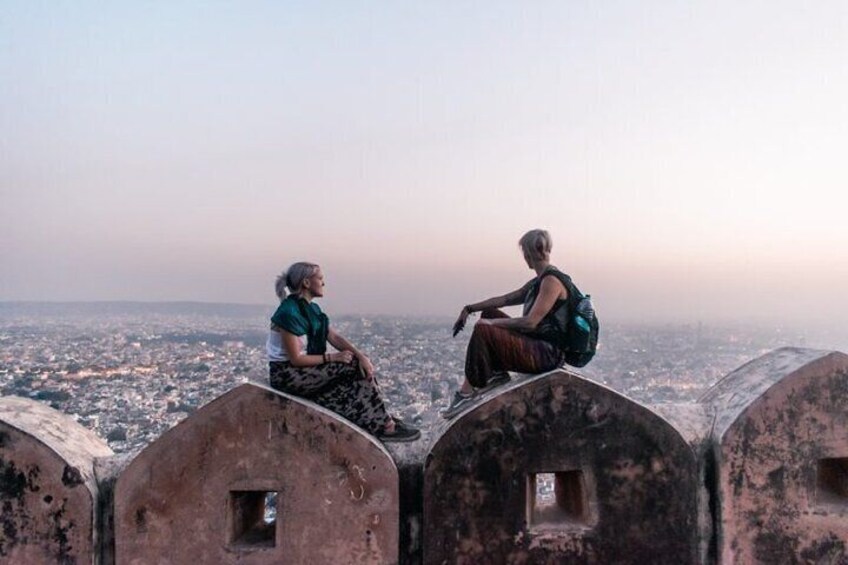 Sunset at Nahargarh Fort