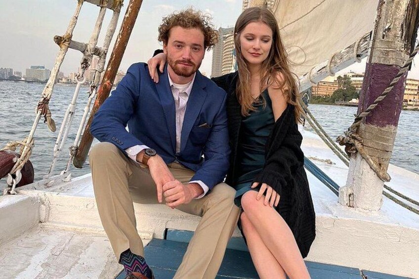 Private sailing boat with its Sailor 2