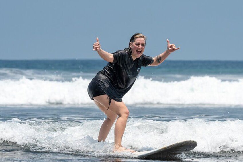 Surf Lesson + Beach day in Jaco Beach! 3