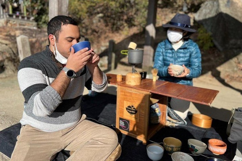 Hiroshima Local guided Hiking Tour&Open-air Tea Ceremony 2