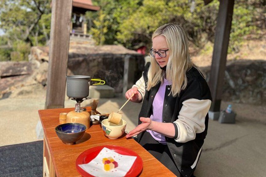 Hiroshima Local guided Hiking Tour&Open-air Tea Ceremony 3