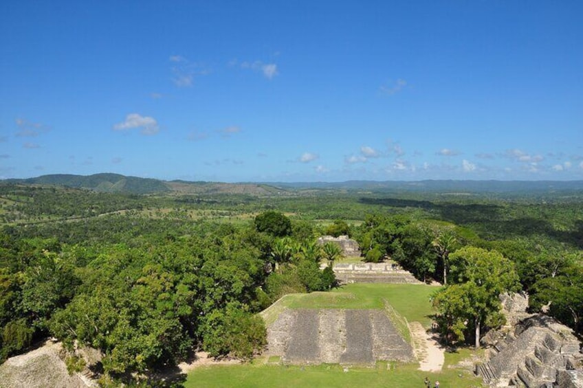 View from the top of El Castillo Temple 5