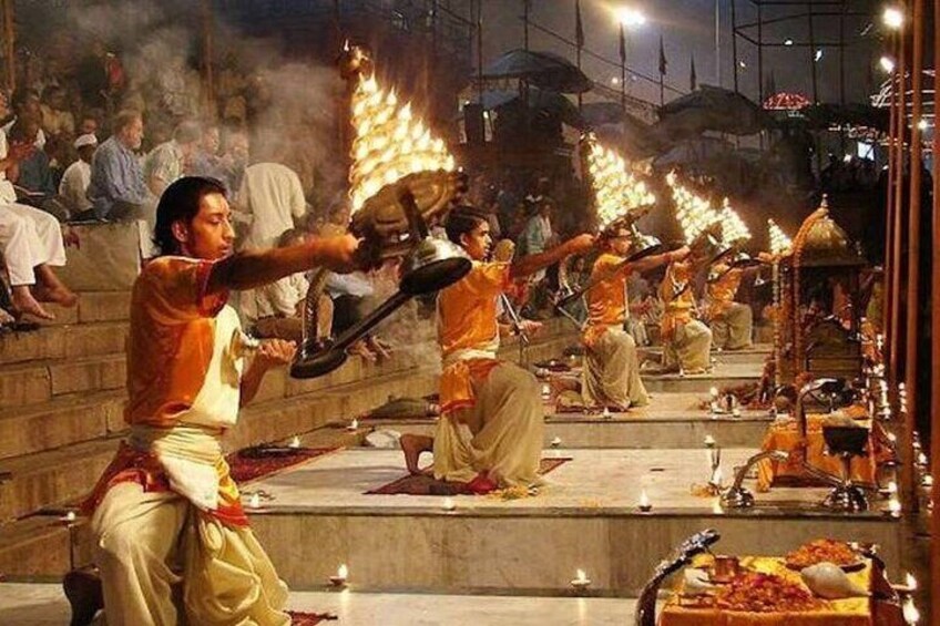 Full Day Varanasi City Tour with Sarnath and Evening Ganga Aarti