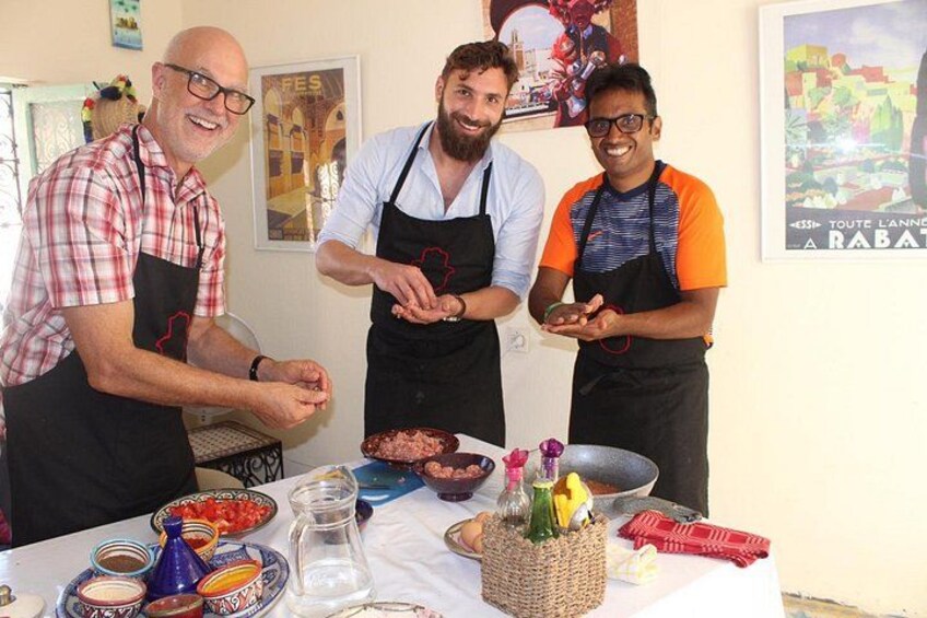 Moroccan Cooking Class in Marrakech & Food Market by Chef Khmisa 3