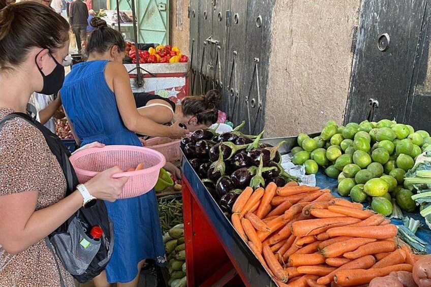 Moroccan Cooking Class in Marrakech & Food Market by Chef Khmisa 2