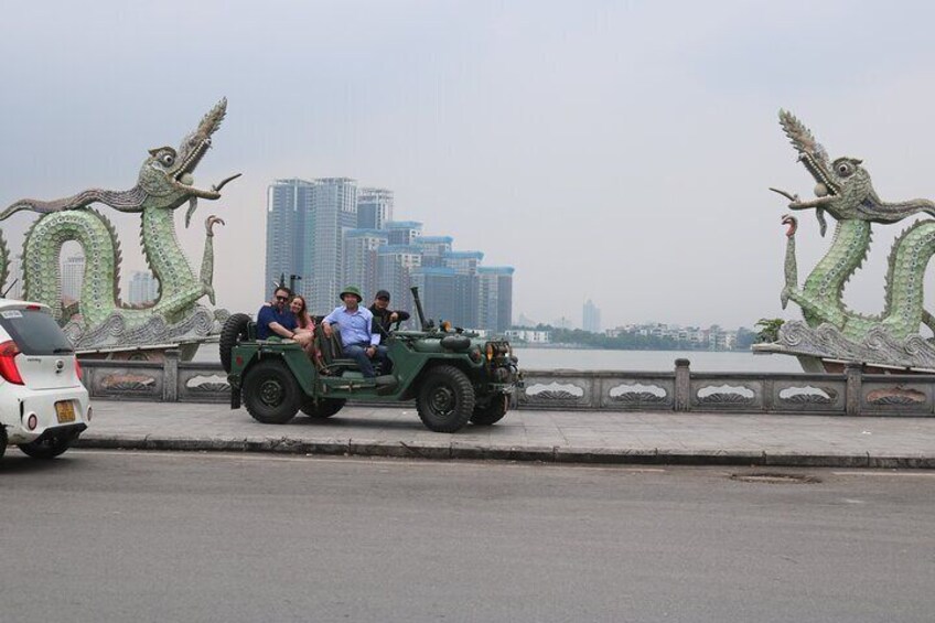  4 Hours and 30 Minutes Historical Hanoi Army Jeep Tour