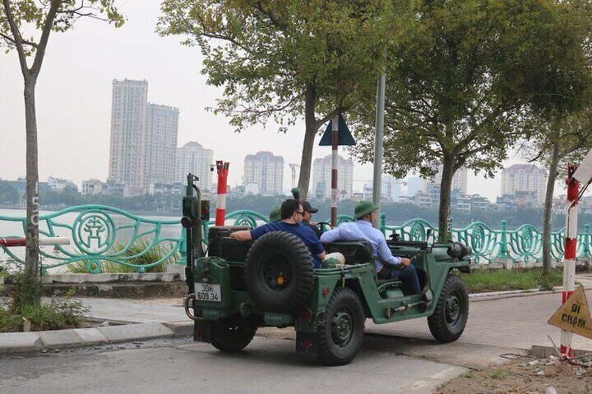  4 Hours and 30 Minutes Historical Hanoi Army Jeep Tour