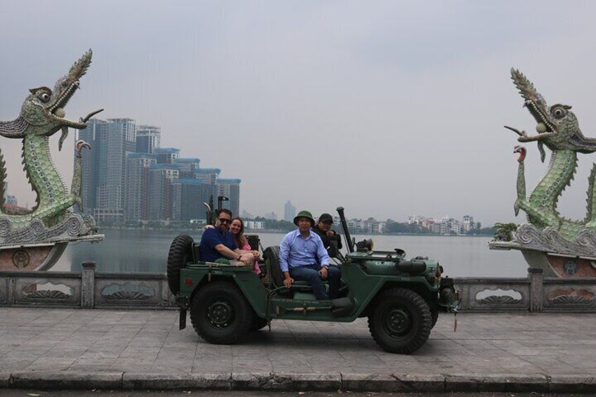  4 Hours and 30 Minutes Historical Hanoi Army Jeep Tour