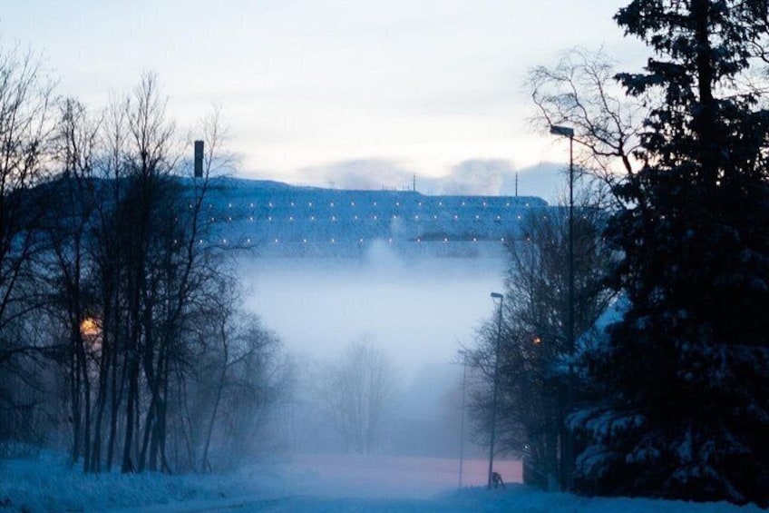 Kiruna City Tour. Guided Sightseeing Minivan Tour. 2