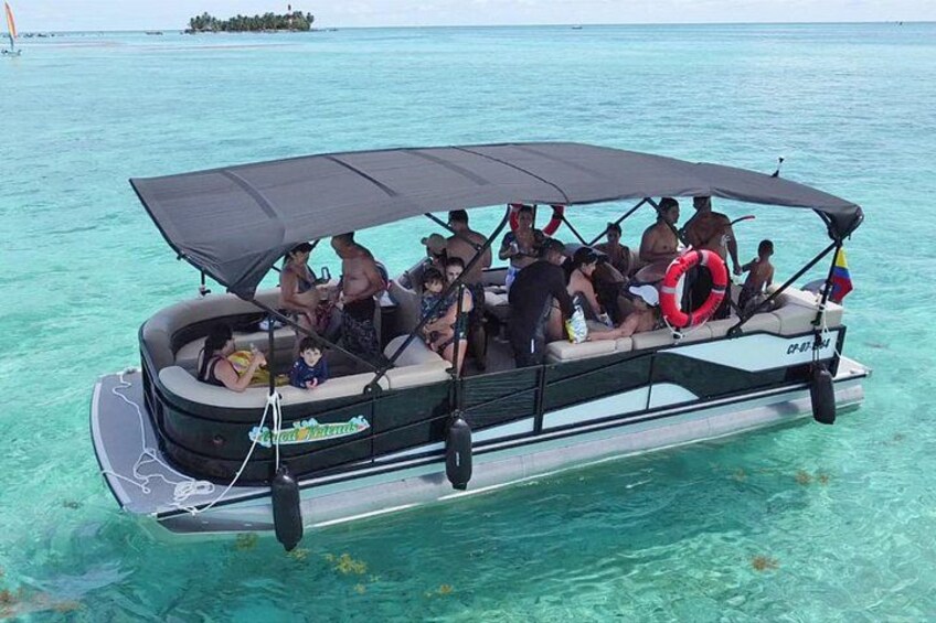Private Pontoon Day by the Aquarium and San Andres Bay 2