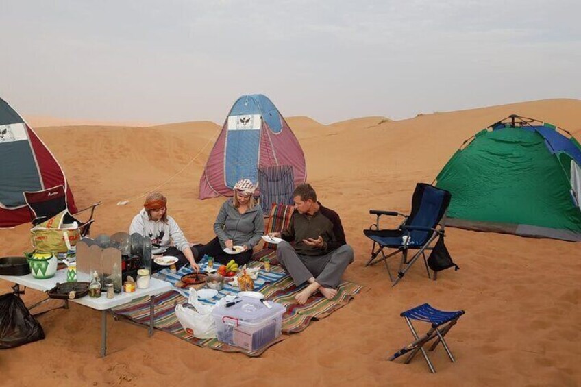 2 Days Private Wahiba Sand Desert Tours (In Normal Camping Tent)