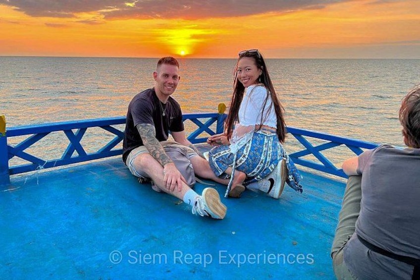 Half Day Kompong Pluck stilt home Village on Tonle Sap & Sunset 4
