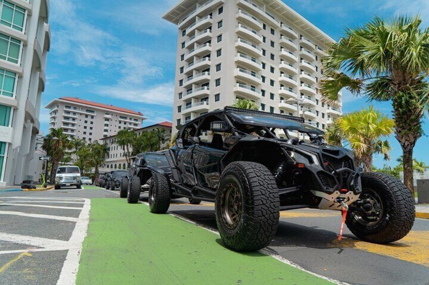 UTV”s side by side Canam 2 hours Historical Tour Old San Juan PR