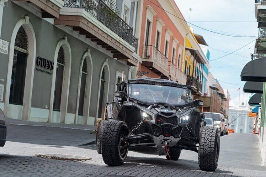 UTV”s side by side Canam 2 hours Historical Tour Old San Juan PR