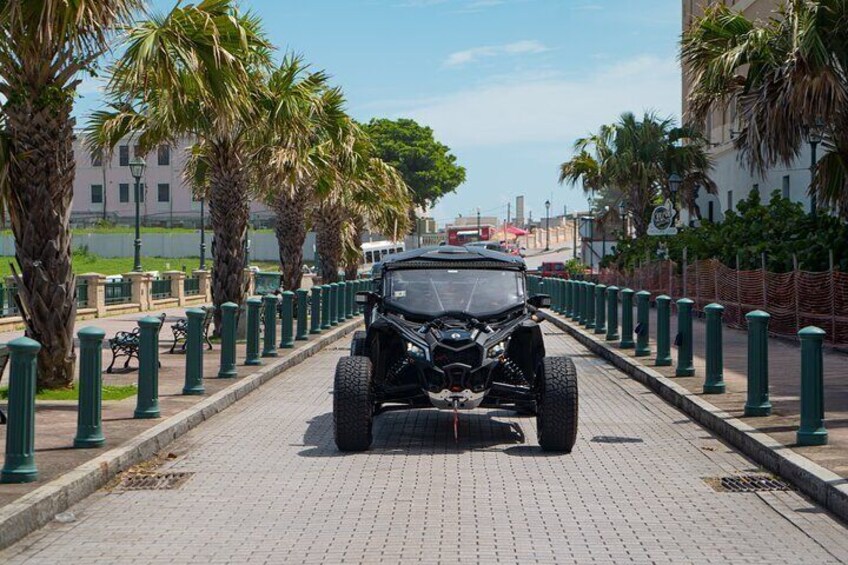 UTV”s side by side Canam 2 hours Historical Tour Old San Juan PR