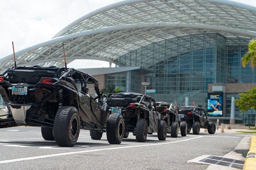 UTV”s side by side Canam 2 hours Historical Tour Old San Juan PR