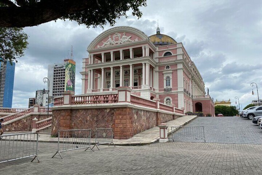 Private city tour through the historic center of Manaus