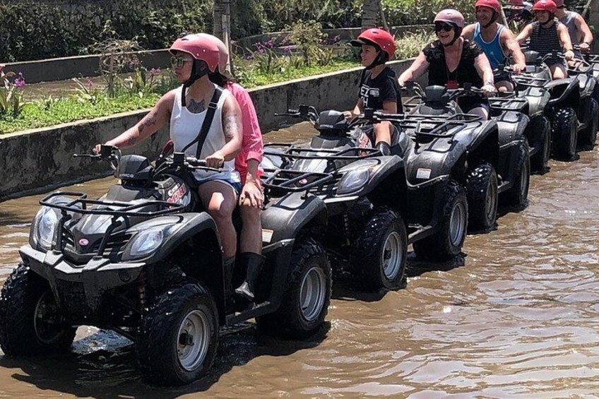 Bali ATV Quad Bike and White Water Rafting Combo 4