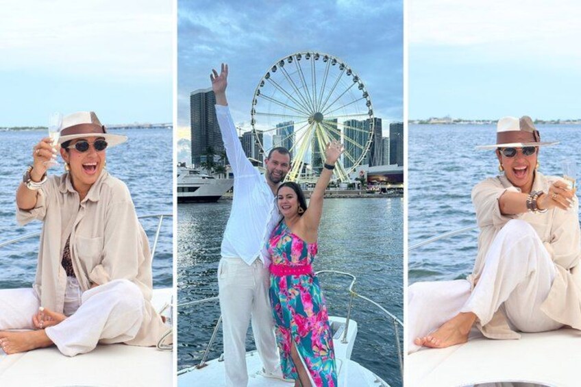 Miami 2-Hour Private Yacht Tour with Mami River & City Views 4