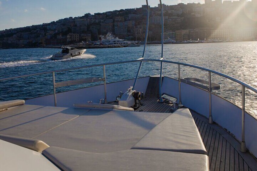 Dream day on a yacht 