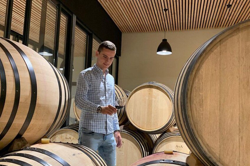 Verres-Tigineux workshop and tasting in Saint-Émilion 2