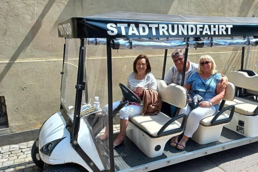 Gdańsk: City Sightseeing Tour by Buggy/Golf Cart LIVE GUIDED 1H 3