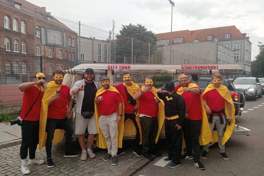 Gdańsk: City Sightseeing Tour by Buggy/Golf Cart LIVE GUIDED 1H 2