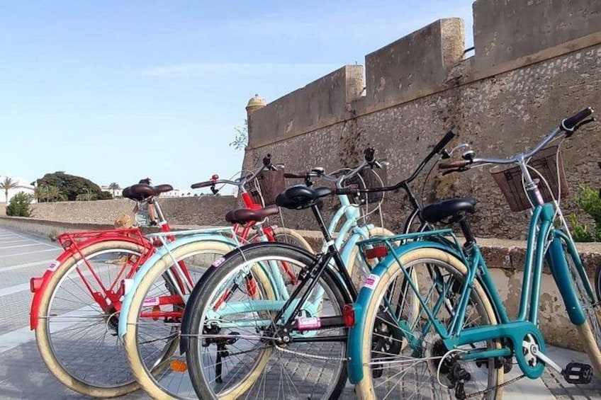A private stroll cycling around Cádiz + bike rental 1