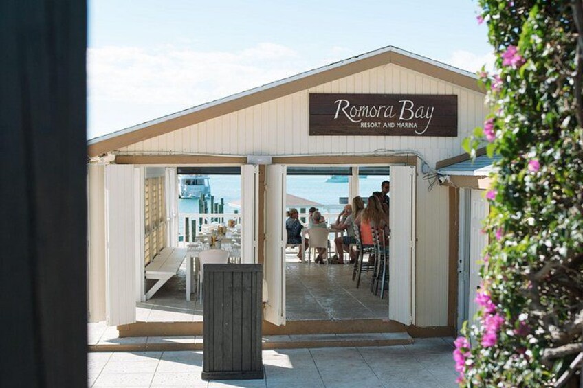 Romora Bay for a delicious lunch. 2