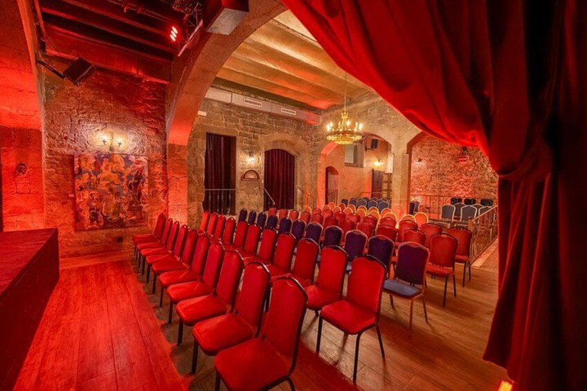 Our seating arrangement for the show 2