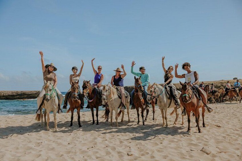 Horseback Riding and Natural Pool Adventure in Aruba 3