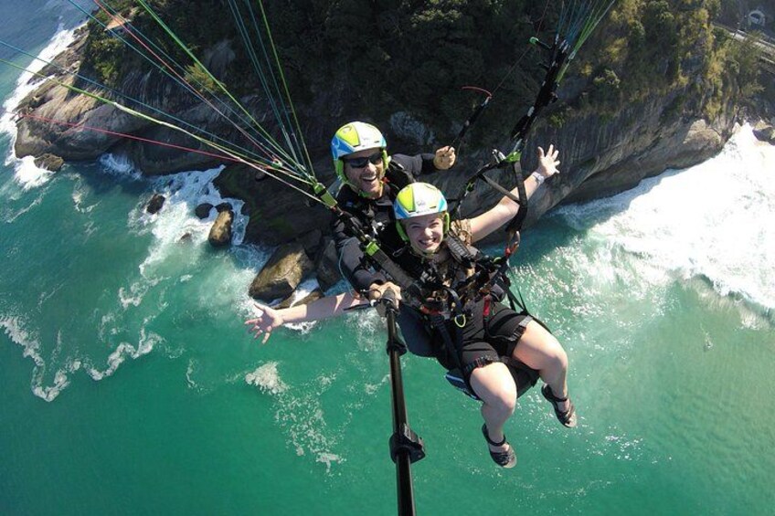 Rio De Janeiro Panoramic Parapente Flight with BOMVOO.rio 1